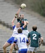 15 March 2009; Dermot Earley, Kildare, in action against Dick Clerkin, Monaghan. Allianz GAA National Football League, Division 2, Round 4, Monaghan v Kildare, St Tighearnach's Park, Clones, Co. Monaghan. Picture credit: Oliver McVeigh / SPORTSFILE *** Local Caption ***