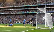 5 September 2015; Cillian O'Connor, Mayo, about to score his side's goal. GAA Football All-Ireland Senior Championship Semi-Final Replay, Dublin v Mayo. Croke Park, Dublin. Picture credit: Stephen McCarthy / SPORTSFILE