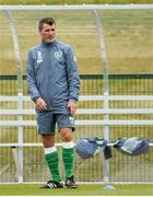6 September 2015; Republic of Ireland assistant manager Roy Keane during squad training. Abbotstown, Co. Dublin. Picture credit: Sam Barnes / SPORTSFILE