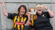 6 September 2015; Kilkenny supporters Kim Buckley, left, and Teasy Roche, from Johnswell, Co. Kilkenny, outside the game. Supporters at GAA Hurling All-Ireland Minor and Senior Finals, Croke Park, Dublin. Picture credit: Cody Glenn / SPORTSFILE