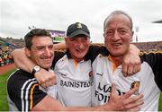 6 September 2015; Kilkenny manager Brian Cody celebrates with his selectors Derek Lyng, left, and Michael Dempsey, right, following their side's victory. GAA Hurling All-Ireland Senior Championship Final, Kilkenny v Galway. Croke Park, Dublin. Picture credit: Stephen McCarthy / SPORTSFILE