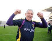 17 March 2009; Kilmacud Crokes manager Paddy Carr celebrates after the final whistle. AIB All-Ireland Senior Club Football Championship Final, Crossmaglen Rangers, Co. Armagh v Kilmacud Crokes, Dublin. Croke Park, Dublin. Picture credit: Brendan Moran / SPORTSFILE