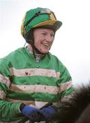 10 March 2009; Jockey Nina Carberry after winning the Glenfarclas Cross Country Handicap Chase, onboard Grande Champetre. Cheltenham Racing Festival - Tuesday, Prestbury Park, Cheltenham, Gloucestershire, England. Picture credit: Stephen McCarthy / SPORTSFILE