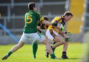 15 March 2009; David Walsh, Wexford, in action against Cian Ward, left, and Mark Ward, Meath. Allianz GAA National Football League, Division 2, Round 4, Wexford v Meath, Wexford Park, Wexford. Picture credit: Brian Lawless / SPORTSFILE