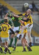 15 March 2009; Brendan Doyle and Eric Bradley, Wexford, in action against Mark Ward, Meath. Allianz GAA National Football League, Division 2, Round 4, Wexford v Meath, Wexford Park, Wexford. Picture credit: Brian Lawless / SPORTSFILE