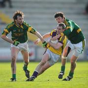 15 March 2009; Colm Morris, Wexford, in action against Shane McAnarney, left, and Brian Meade, Meath. Allianz GAA National Football League, Division 2, Round 4, Wexford v Meath, Wexford Park, Wexford. Picture credit: Brian Lawless / SPORTSFILE