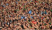 5 September 2015; Dublin and Mayo fans during the game. GAA Football All-Ireland Senior Championship Semi-Final Replay, Dublin v Mayo. Croke Park, Dublin. Picture credit: Tomas Greally / SPORTSFILE