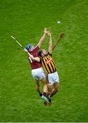 6 September 2015; Conor Fogarty, Kilkenny, in action against Cyril Donnellan, Galway. GAA Hurling All-Ireland Senior Championship Final, Kilkenny v Galway, Croke Park, Dublin. Picture credit: Dáire Brennan / SPORTSFILE