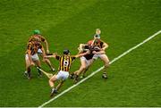 6 September 2015; Cathal Mannion, Galway, in action against Kilkenny players, left to right, Kieran Joyce, Paul Murphy, Conor Fogarty, and TJ Reid. GAA Hurling All-Ireland Senior Championship Final, Kilkenny v Galway, Croke Park, Dublin.Picture credit: Dáire Brennan / SPORTSFILE