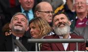 6 September 2015; Comedian Tommy Tiernan during the game. Supporters at GAA Hurling All-Ireland Minor and Senior Finals, Croke Park, Dublin. Picture credit: Stephen McCarthy / SPORTSFILE