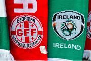 7 September 2015; Merchandise outside the stadium ahead of the game. UEFA EURO 2016 Championship Qualifier, Group D, Republic of Ireland v Georgia, Aviva Stadium, Lansdowne Road, Dublin. Picture credit: Ramsey Cardy / SPORTSFILE
