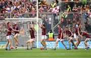 6 September 2015; Galway players celebrate after victory over Tipperary. Electric Ireland GAA Hurling All-Ireland Minor Championship Final, Galway v Tipperary, Croke Park, Dublin. Picture credit: Diarmuid Greene / SPORTSFILE