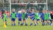 8 March 2009; A general view of Bellaghy Under 6 players during half time. Allianz GAA National Football League, Division 1, Round 3, Derry v Kerry, Sean De Bruin Park, Bellaghy, Co. Derry. Picture credit: Oliver McVeigh / SPORTSFILE *** Local Caption ***
