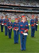 6 September 2015; Members of the Artane School of Music Band. Electric Ireland GAA Hurling All-Ireland Minor Championship Final, Galway v Tipperary, Croke Park, Dublin. Picture credit: Ray McManus / SPORTSFILE
