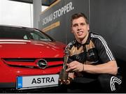 10 September 2015; The GAA/GPA All-Stars, sponsored by Opel, are delighted to announce Lee Keegan, Mayo, as the Opel Player of the Month for August in football. Liffey Valley Opel, Dublin. Picture credit: Seb Daly / SPORTSFILE