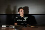 24 March 2009; Republic of Ireland's Kevin Doyle during a mixed zone ahead of their 2010 FIFA World Cup Qualifier against Bulgaria on Saturday. Grand Hotel, Malahide, Co. Dublin. Picture credit: David Maher / SPORTSFILE