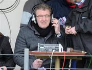8 March 2009; Adrian McGuckin, BBC Co commentator. Allianz GAA National Football League, Division 1, Round 3, Derry v Kerry, Sean De Bruin Park, Bellaghy, Co. Derry. Picture credit: Oliver McVeigh / SPORTSFILE