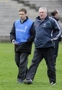15 March 2009; Kildare manager Kieran McGeeney, left, and his assistant Paul Grimley. Allianz GAA National Football League, Division 2, Round 4, Monaghan v Kildare, St Tighearnach's Park, Clones, Co. Monaghan. Picture credit: Oliver McVeigh / SPORTSFILE *** Local Caption ***