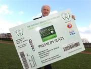 23 March 2009; Republic of Ireland manager Giovanni Trapattoni at the launch of two new Vantage Club Initiatives which will be available to the Irish football community both as clubs and individuals. Irishtown Stadium, Ringsend, Dublin. Picture credit: Pat Murphy / SPORTSFILE