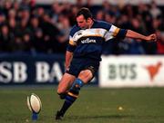 3 November 2000; Girvan Dempsey of Leinster during the Guinness Interprovincial Championship match between Leinster and Munster at Donnybrook in Dublin. Photo by Brendan Moran/Sportsfile