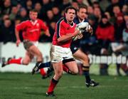 3 November 2000; John Kelly of Munster during the Guinness Interprovincial Championship match between Leinster and Munster at Donnybrook in Dublin. Photo by Brendan Moran/Sportsfile