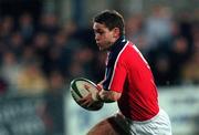 3 November 2000; Tom Tierney of Munster during the Guinness Interprovincial Championship match between Leinster and Munster at Donnybrook in Dublin. Photo by Brendan Moran/Sportsfile