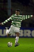 26 November 2000; Dave Smith of Shamrock Rovers during the eircom League Premier Division match between Shamrock Rovers and Finn Harps at Morton Stadium in Dublin. Photo by David Maher/Sportsfile