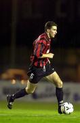 19 November 2000; Shaun Maher of Bohemians during the eircom League Premier Division match between Longford Town and Shamrock Rover at Strokestown Road in Longford. Photo by David Maher/ Sportsfile