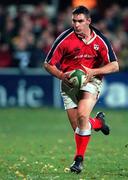 3 November 2000; David Wallace of Munster during the Guinness Interprovincial Championship match between Leinster and Munster at Donnybrook in Dublin. Photo by Brendan Moran/Sportsfile