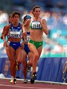 27 September 2000; Breda Dennehy Willis of Ireland competing in the women's 5000m heats during the Sydney Olympics at Sydney Olympic Park in Sydney, Australia. Photo by Brendan Moran/Sportsfile
