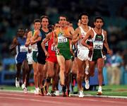 27 September 2000; Mark Carroll of Ireland competing in the 5000m during the Sydney Olympics at Sydney Olympic Park in Sydney, Australia. Photo by Brendan Moran/Sportsfile