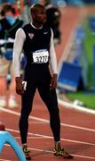 23 September 2000; Alvin Harrison, USA, mens 400m during the Women's 5000m heat at Stadium Australia, Sydney Olympic Park, Homebush Bay, Sydney, Australia. Photo by Brendan Moran/Sportsfile