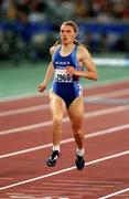 23 September 2000; Irina Privalova of Russia womens 400m hurdles during the womens 400m hurdles, Stadium Australia, Sydney Olympic Park, Homebush Bay, Sydney, Australia. Photo by Brendan Moran/Sportsfile