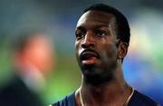 23 September 2000; Michael Johnson, of USA during the mens 400m. Sydney Olympic Park, Homebush Bay, Sydney, Australia. Photo by Brendan Moran/Sportsfile
