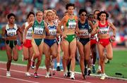 23 September 2000; Sonia O'Sullivan of Ireland, 2155, in action during the Women's 5000m Stadium Australia, Sydney Olympic Park, Homebush Bay, Sydney, Australia. Photo by Brendan Moran/Sportsfile