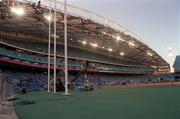 27 September 2000; The Olympic stadium ahead of the women's 5000m heats during the Sydney Olympics at Sydney Olympic Park in Sydney, Australia. Photo by Brendan Moran/Sportsfile