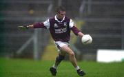 29 October 2000; Tommy Carton of Galway during the Church & General National Football League Division 1A match between Roscommon and Galway at Dr Hyde Park in Roscommon. Photo by Damien Eagers/Sportsfile