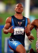 23 September 2000; USA's Maurice Greene, mens 100m, Stadium Australia, Sydney Olympic Park, Homebush Bay, Sydney, Australia. Photo by Brendan Moran/Sportsfile