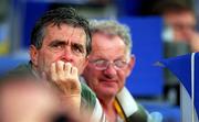 23 September 2000; Patsy McGonigle,left, manager and Sean Naughton, coach, of the Irish Athletics team. Stadium Australia, Sydney Olympic Park, Homebush Bay, Sydney, Australia. Photo by Brendan Moran/Sportsfile