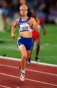 23 September 2000; Katharine Merry of Great Britain during the Womens 400m, Stadium Australia, Sydney Olympic Park, Homebush Bay, Sydney, Australia. Photo by Brendan Moran/Sportsfile