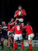 3 November 2000; Mick O'Driscoll of Munster during the Guinness Interprovincial Championship match between Leinster and Munster at Donnybrook in Dublin. Photo by Brendan Moran/Sportsfile