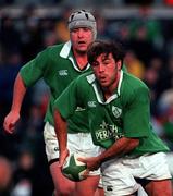 11 November 2000; Kieron Dawson of Ireland during the International Rugby friendly match between Ireland and Japan at Lansdowne Road in Dublin. Photo by Ray Lohan/Sportsfile