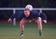13 November 2000; Robbie Keane during Republic of Ireland Soccer training at Frank Cooke Park, Glasnevin in Dublin. Photo by David Maher/Sportsfile