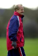 14 November 2000; Finland manager Antti Muurinen during the Finnish soccer training session which was held at Belfield in Dublin. Photo by Damien Eagers/Sportsfile