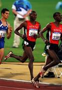 27 September 2000; Bernard Lagat of Kenya competing in the mens 1500m during the Sydney Olympics at Sydney Olympic Park in Sydney, Australia. Photo by Brendan Moran/Sportsfile
