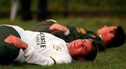 12 November 2000; South Africa's Japie Mulder during the South African training session in Blackrock Rugby Club in Stradbrook Road, Dublin. Photo by Matt Browne/Sportsfile