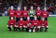3 December 2000; Bohemians team ahead of the Eircom League Premier Division match between Bohemians and Derry City at Dalymount Park in Dublin. Photo by Ray Lohan/Sportsfile