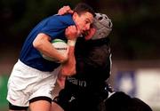 2 December 2000; Alan Conboy of St Mary's is tackled by Kieran Gallagher of Young Munster during the AIB League Division 1 match betweem St Mary's College and Young Munster at Templeville Road in Dublin. Photo by Brendan Moran/Sportsfile