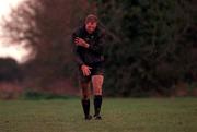 4 December 2000; Gary Longwell during training at the ALLSA Sportsgrounds in Dublin Airport, Dublin. Photo by Aoife Rice/Sportsfile