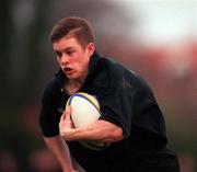 2 December 2000; Andy Dunne, Old Belvedere. Rugby. Picture credit; Brendan Moran/SPORTSFILE